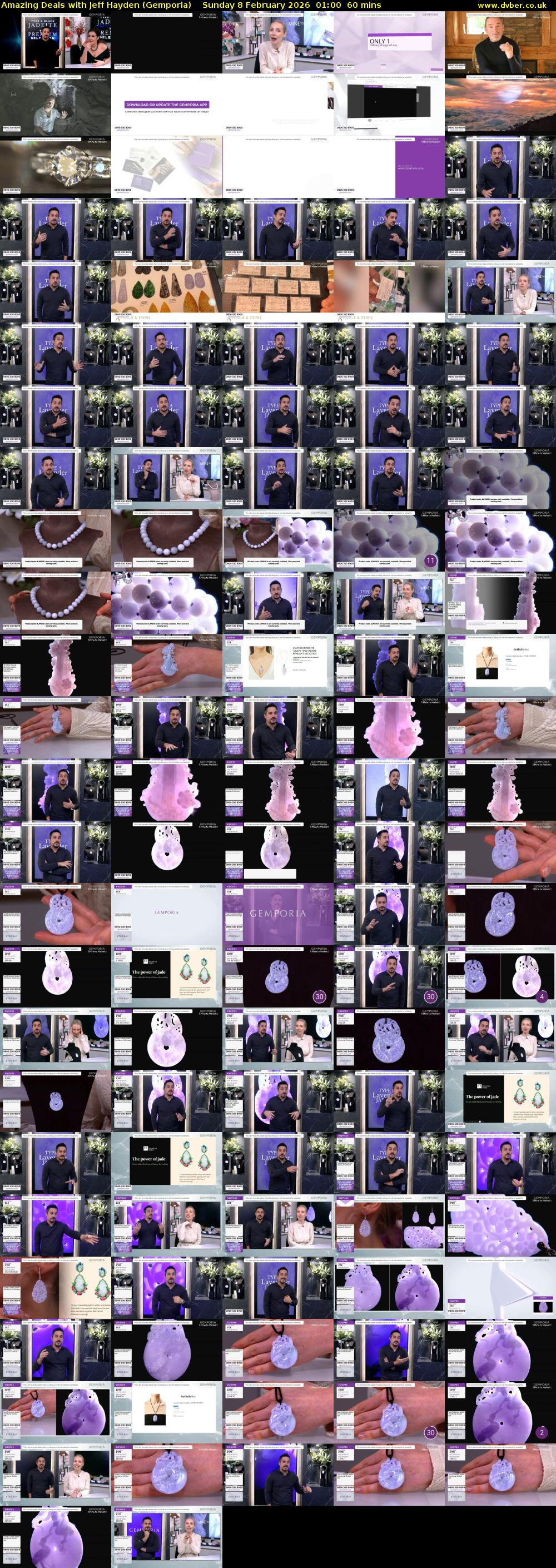 Amazing Deals With Jeff Hayden (Gemporia) Sunday 8 February 2026 01:00 - 02:00