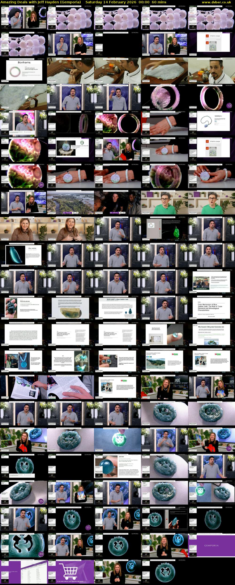 Amazing Deals With Jeff Hayden (Gemporia) Saturday 14 February 2026 00:00 - 01:00