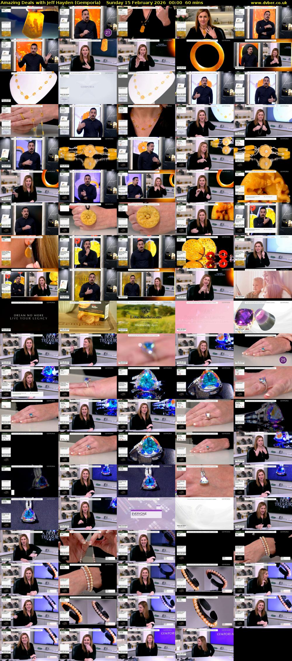 Amazing Deals With Jeff Hayden (Gemporia) Sunday 15 February 2026 00:00 - 01:00