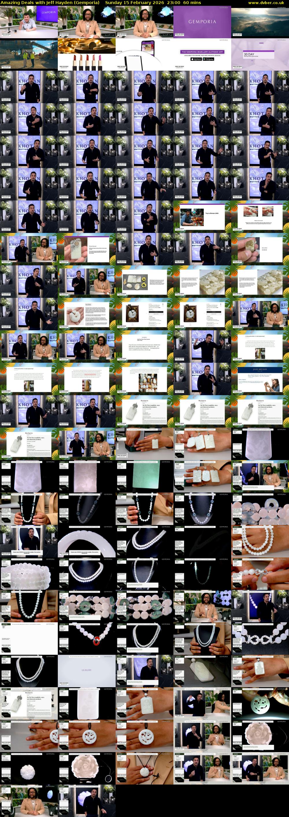 Amazing Deals With Jeff Hayden (Gemporia) Sunday 15 February 2026 23:00 - 00:00