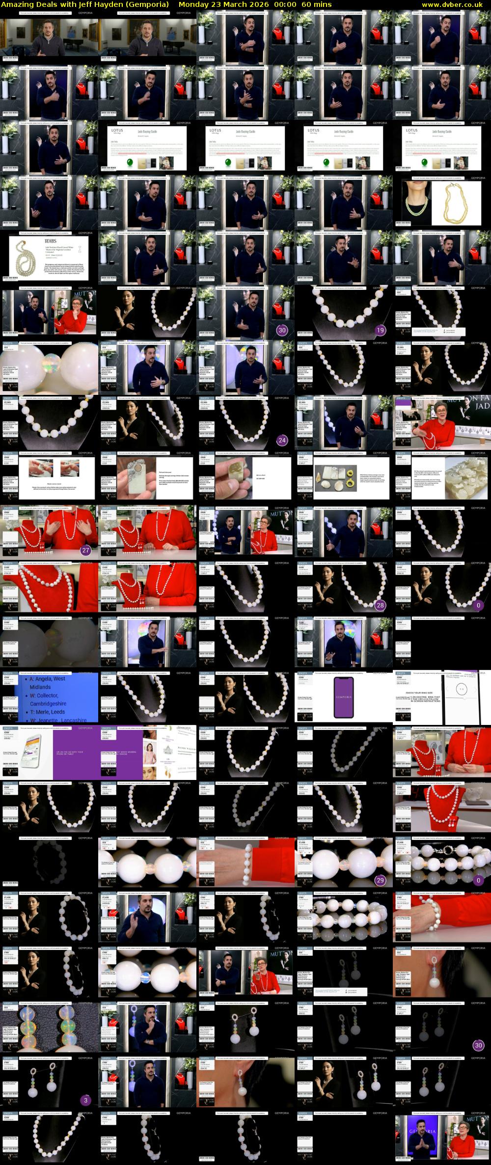 Amazing Deals With Jeff Hayden (Gemporia) Monday 23 March 2026 00:00 - 01:00