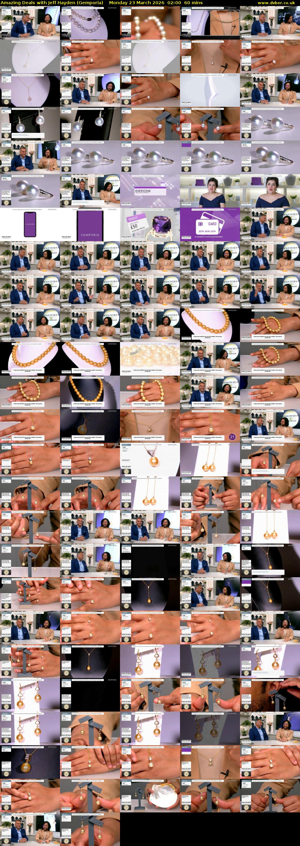 Amazing Deals With Jeff Hayden (Gemporia) Monday 23 March 2026 02:00 - 03:00