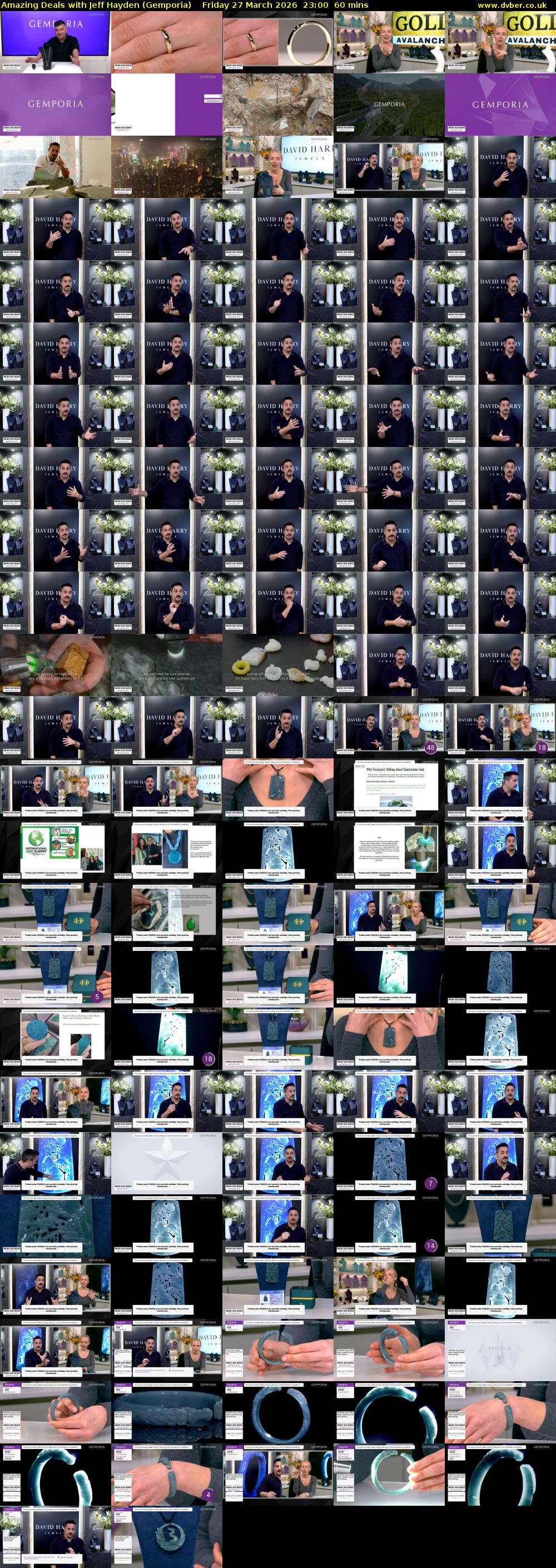 Amazing Deals With Jeff Hayden (Gemporia) Friday 27 March 2026 23:00 - 00:00