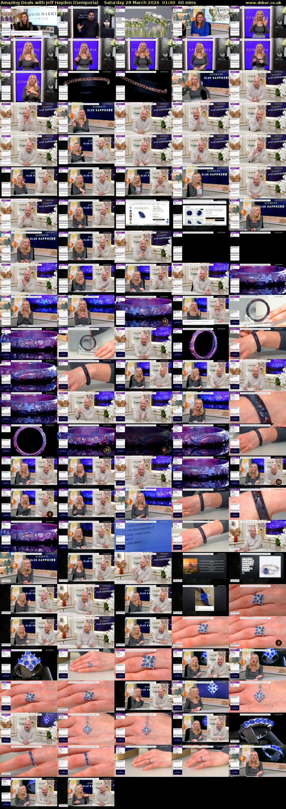 Amazing Deals With Jeff Hayden (Gemporia) Saturday 28 March 2026 01:00 - 02:00