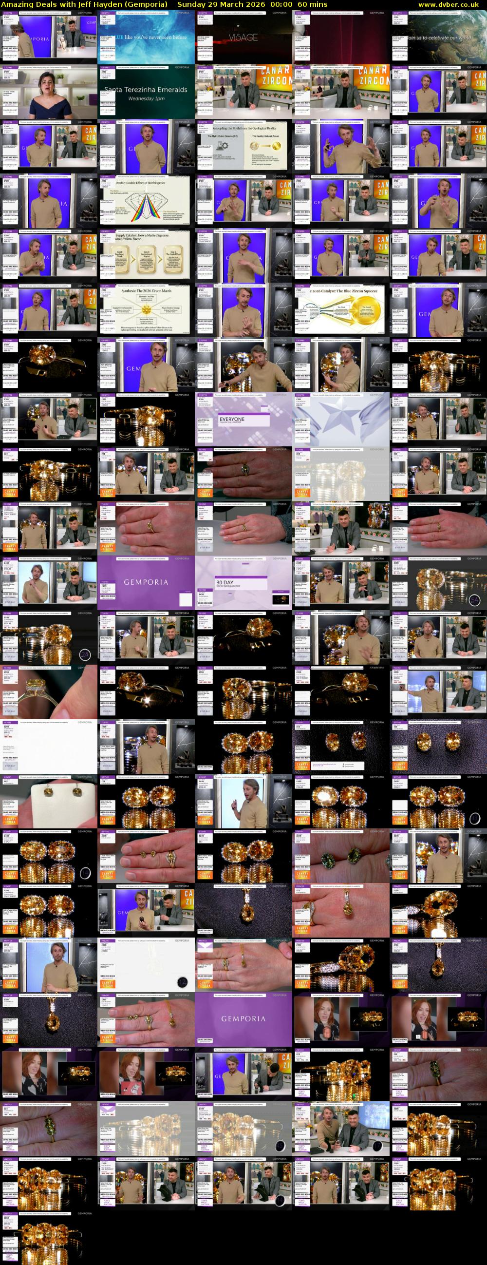 Amazing Deals With Jeff Hayden (Gemporia) Sunday 29 March 2026 00:00 - 02:00