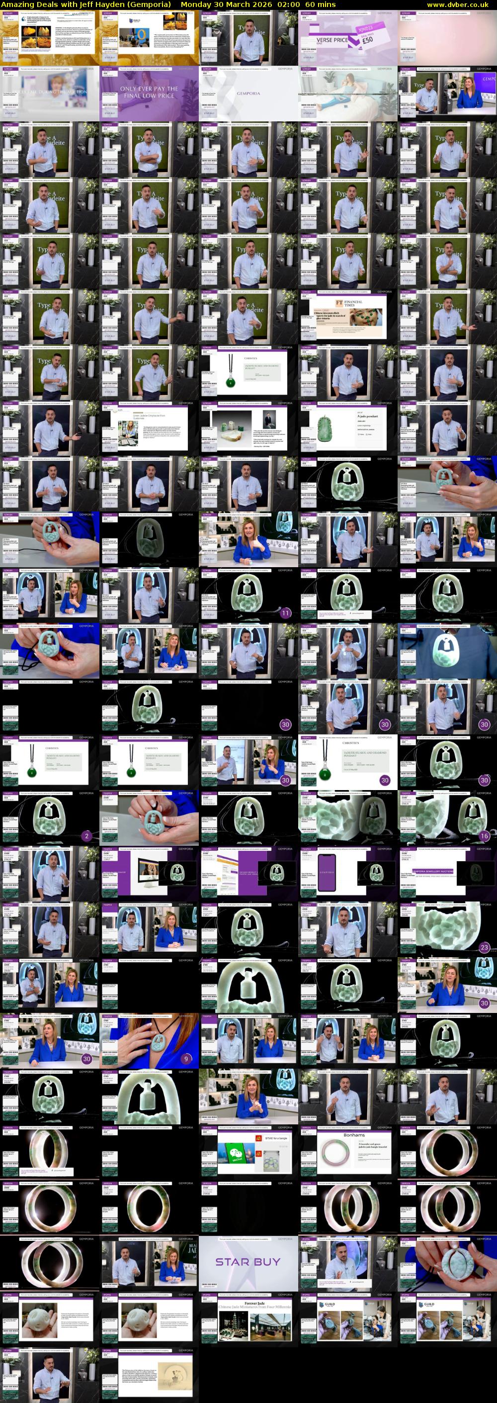 Amazing Deals With Jeff Hayden (Gemporia) Monday 30 March 2026 02:00 - 03:00