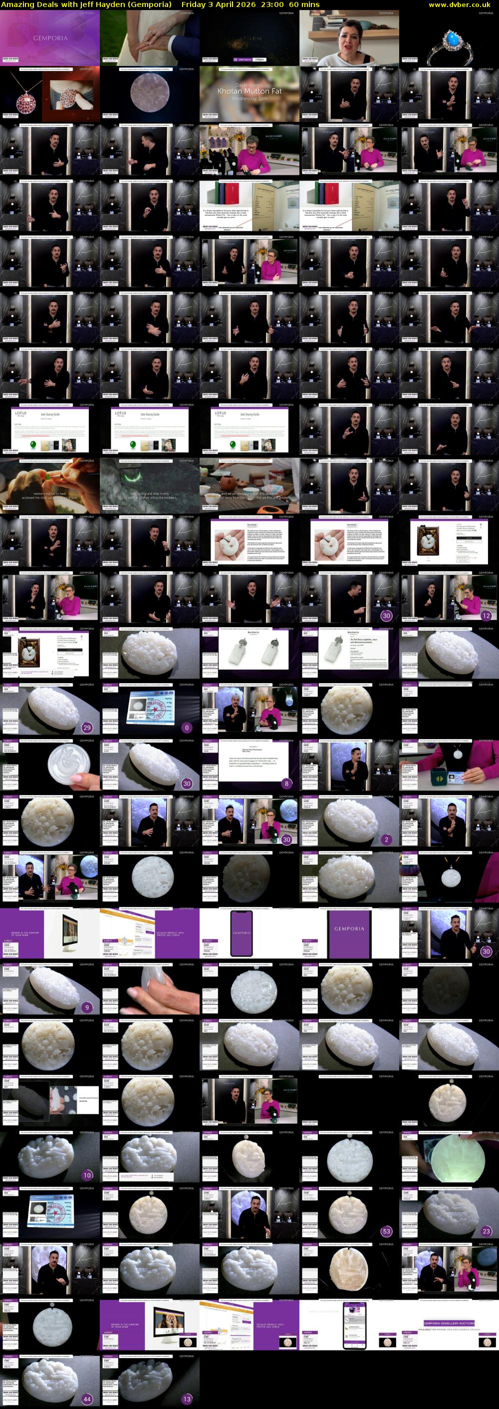 Amazing Deals With Jeff Hayden (Gemporia) Friday 3 April 2026 23:00 - 00:00