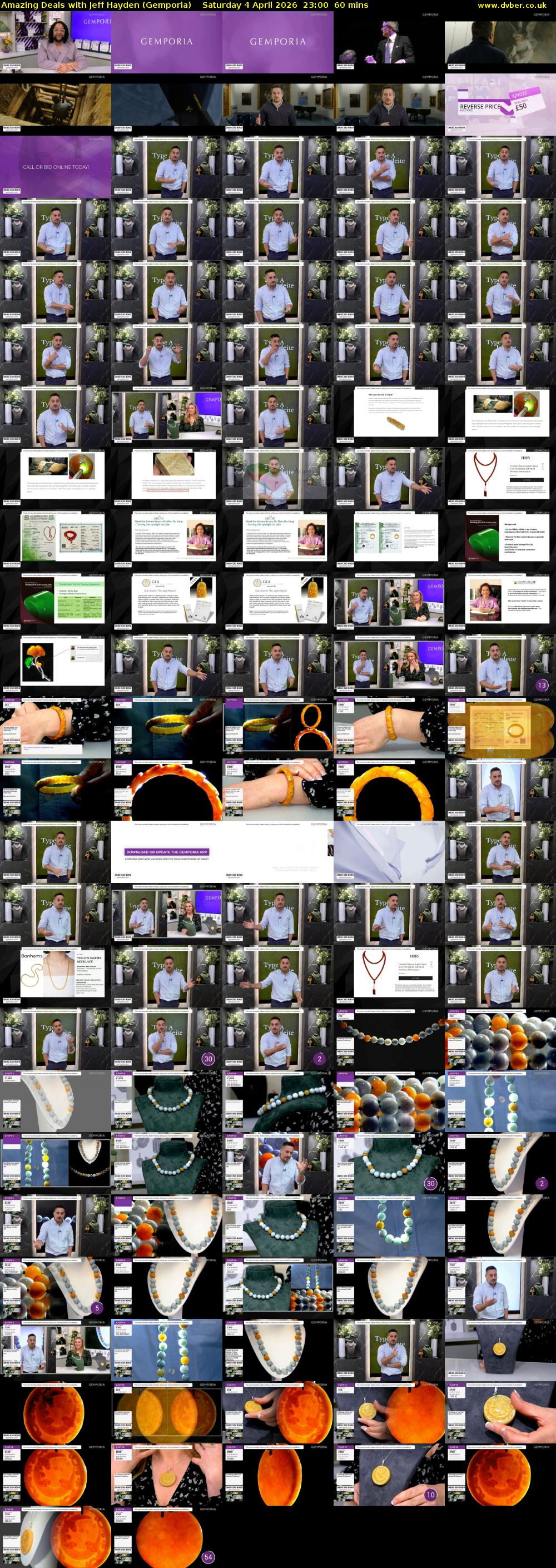 Amazing Deals With Jeff Hayden (Gemporia) Saturday 4 April 2026 23:00 - 00:00