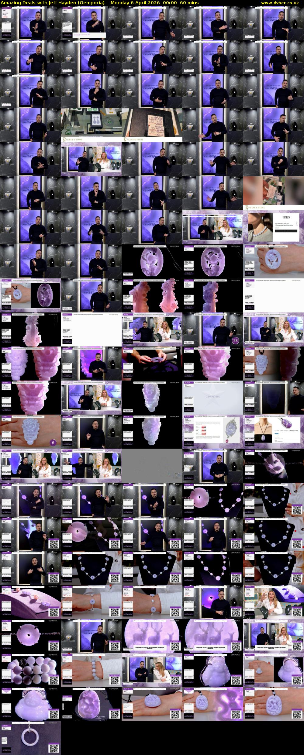 Amazing Deals With Jeff Hayden (Gemporia) Monday 6 April 2026 00:00 - 01:00