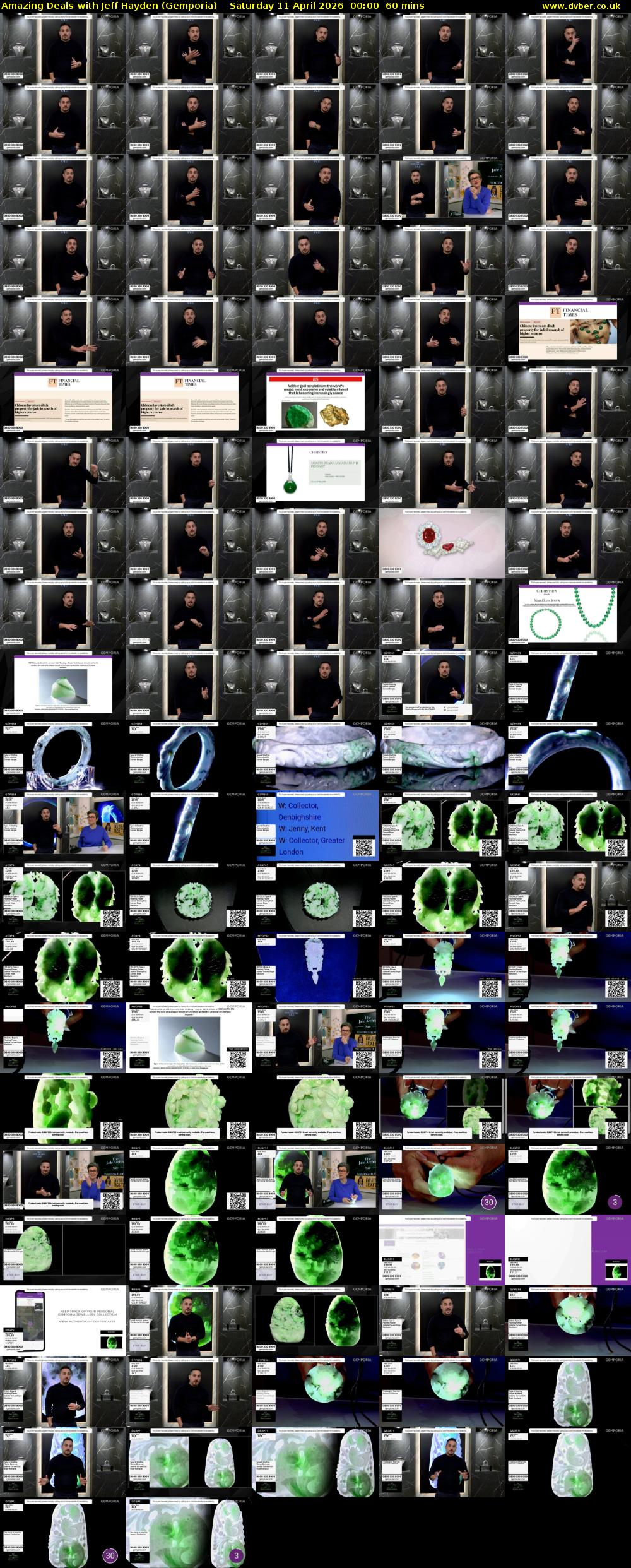 Amazing Deals With Jeff Hayden (Gemporia) Saturday 11 April 2026 00:00 - 01:00