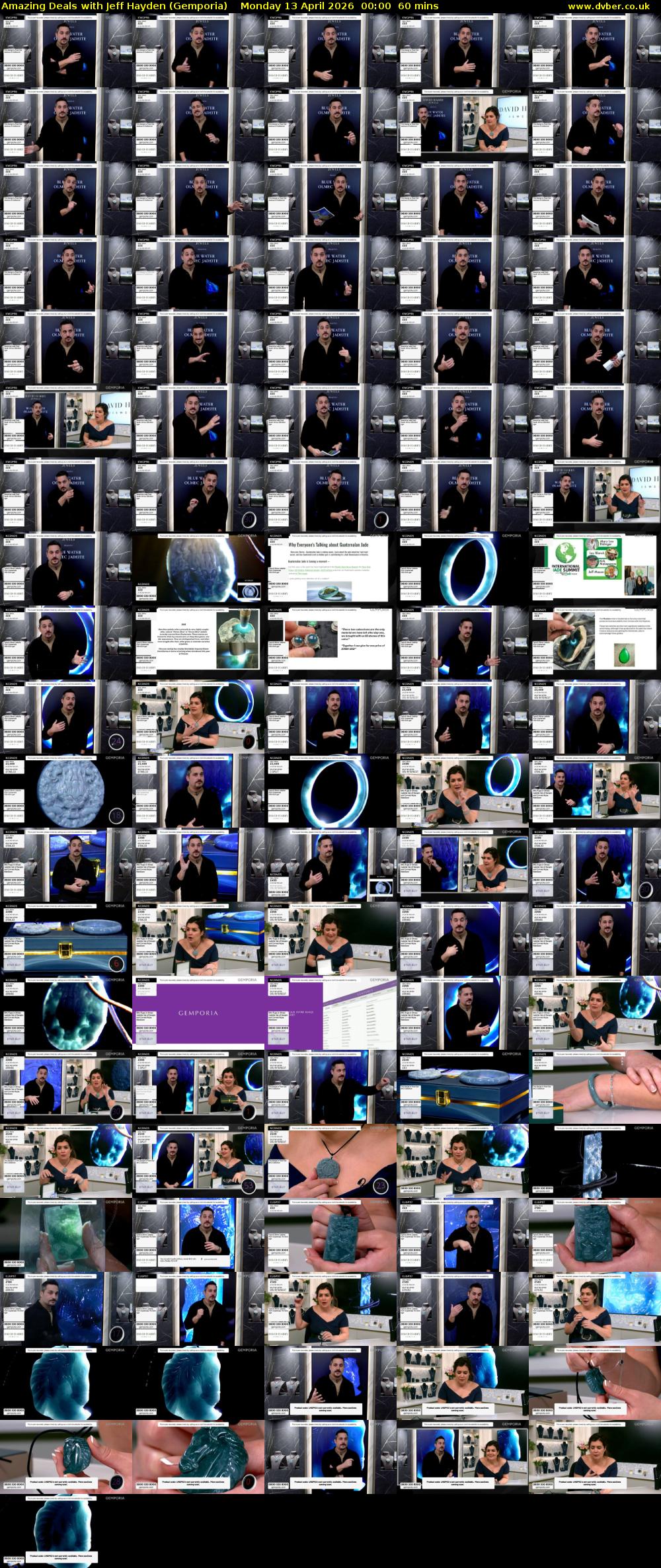 Amazing Deals With Jeff Hayden (Gemporia) Monday 13 April 2026 00:00 - 01:00