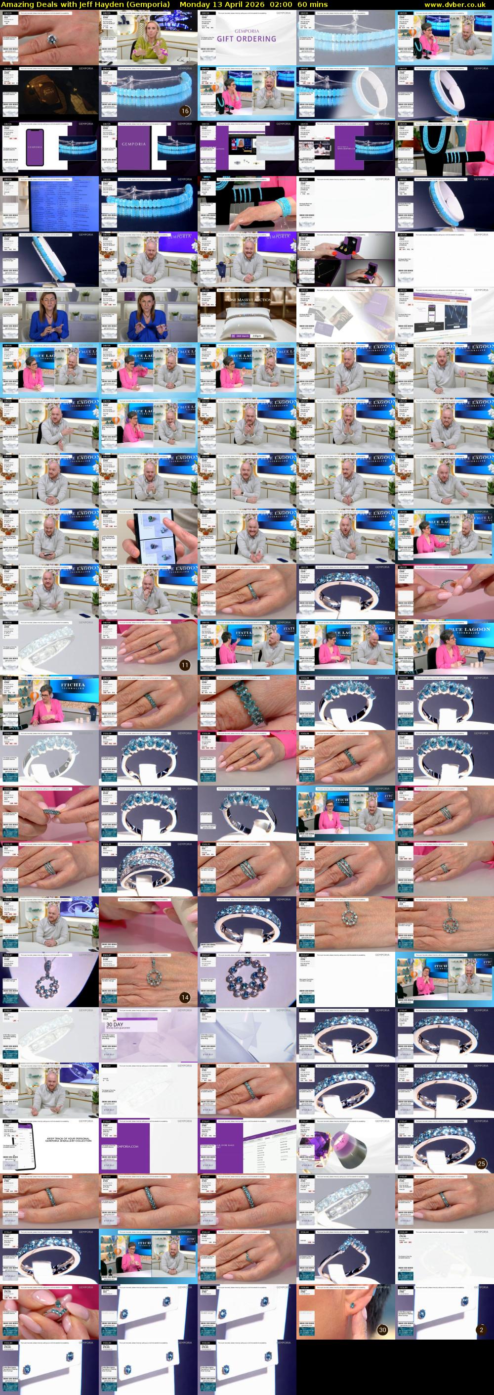 Amazing Deals With Jeff Hayden (Gemporia) Monday 13 April 2026 02:00 - 03:00