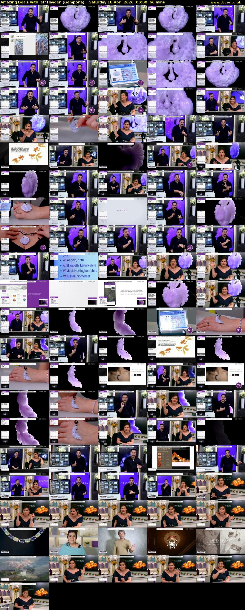 Amazing Deals With Jeff Hayden (Gemporia) Saturday 18 April 2026 00:00 - 01:00