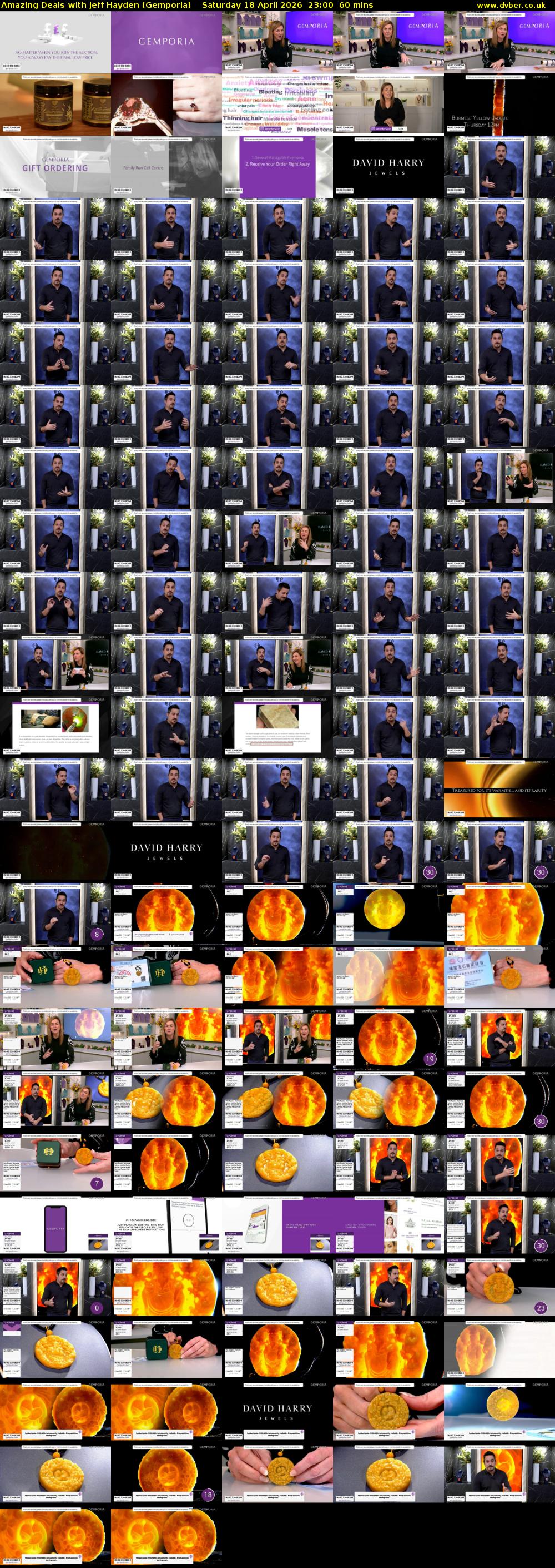 Amazing Deals With Jeff Hayden (Gemporia) Saturday 18 April 2026 23:00 - 00:00