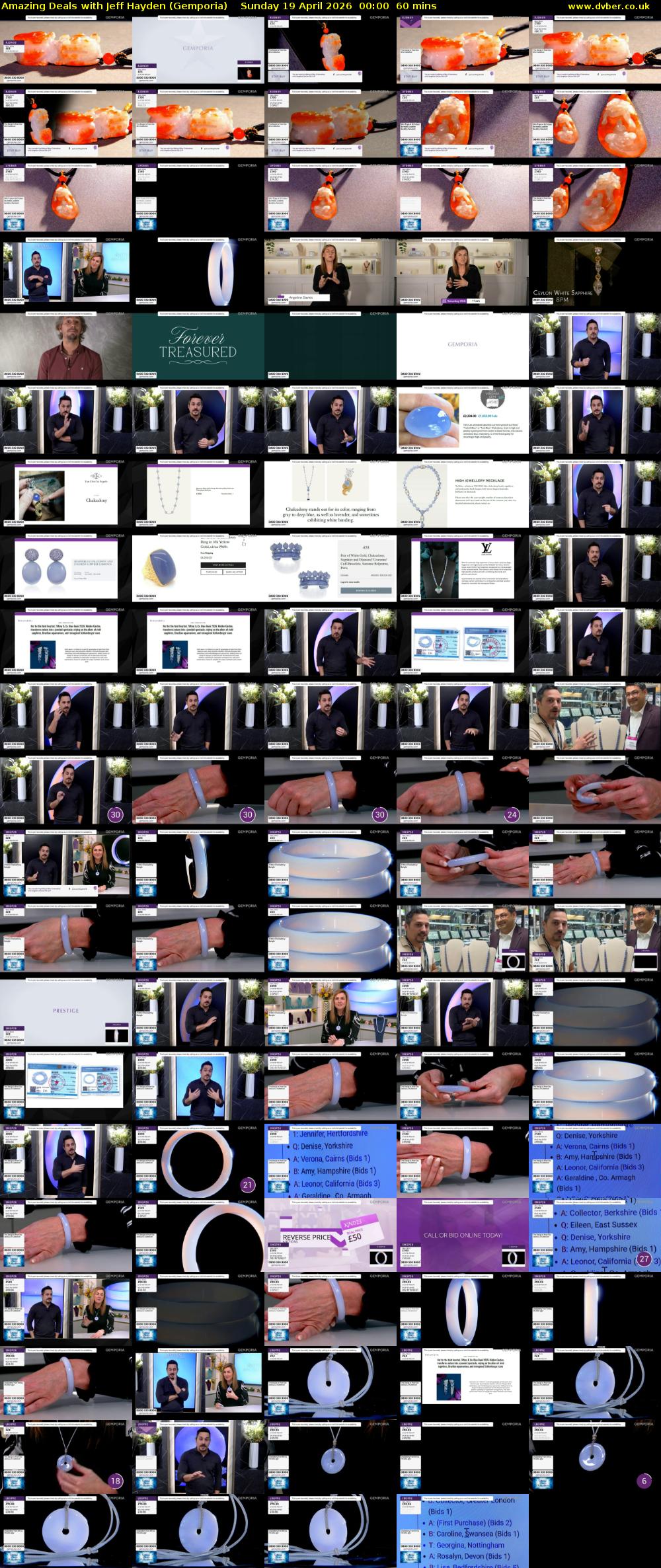 Amazing Deals With Jeff Hayden (Gemporia) Sunday 19 April 2026 00:00 - 01:00