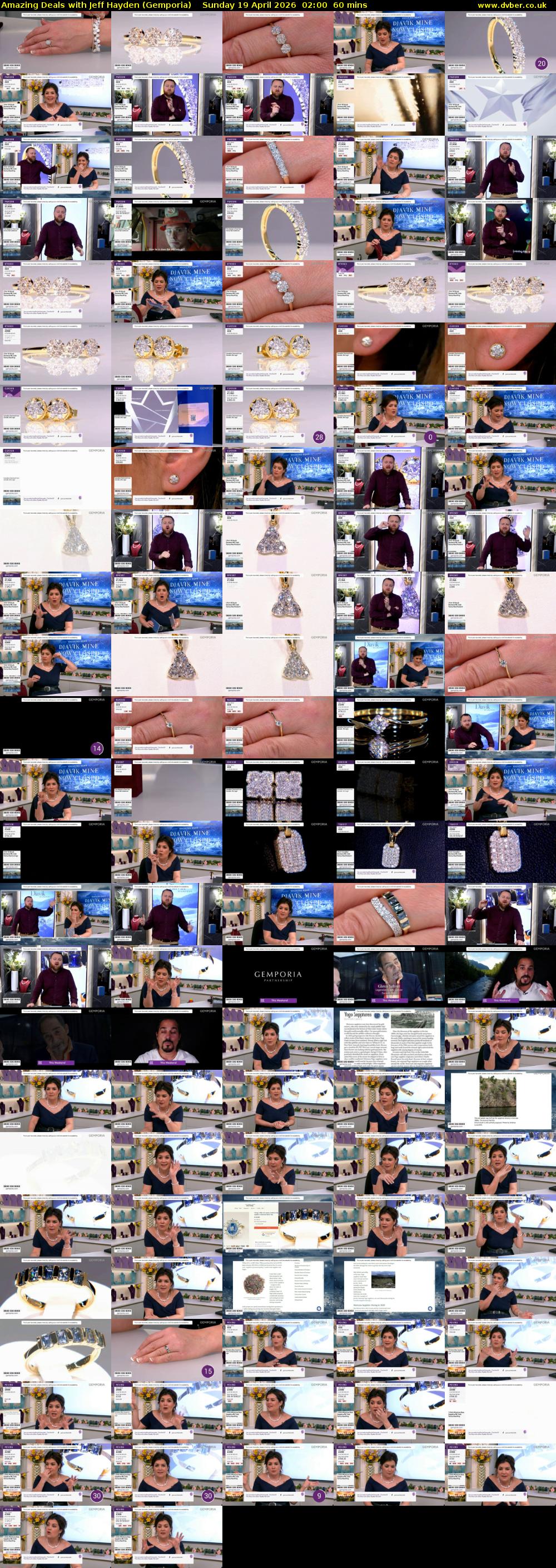 Amazing Deals With Jeff Hayden (Gemporia) Sunday 19 April 2026 02:00 - 03:00