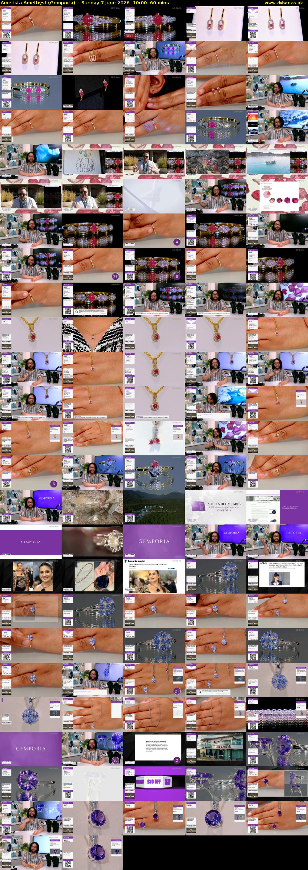 Ametista Amethyst (Gemporia) Sunday 7 June 2026 10:00 - 11:00