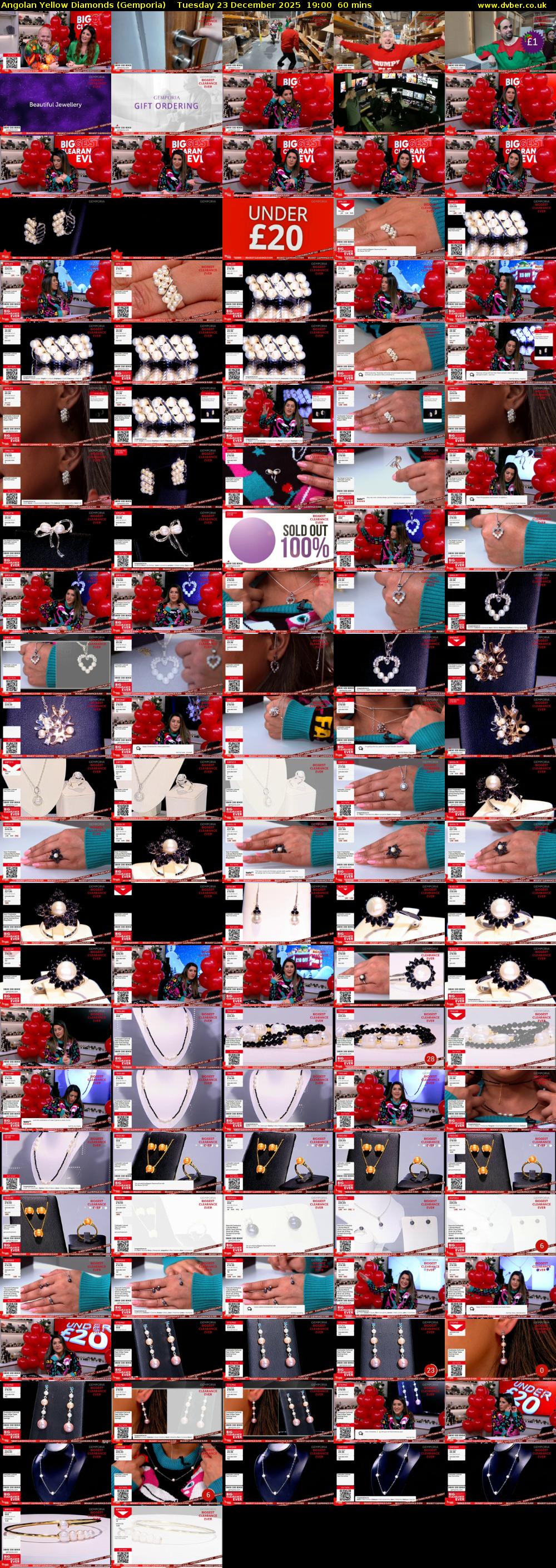 Angolan Yellow Diamonds (Gemporia) Tuesday 23 December 2025 19:00 - 20:00