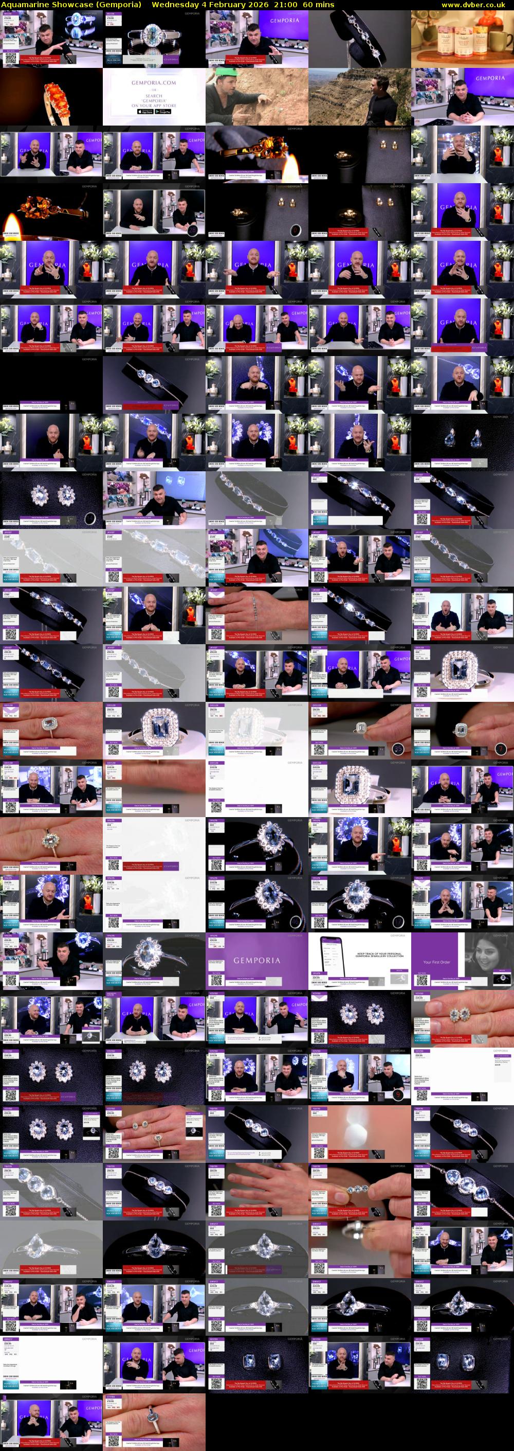 Aquamarine Showcase (Gemporia) Wednesday 4 February 2026 21:00 - 22:00