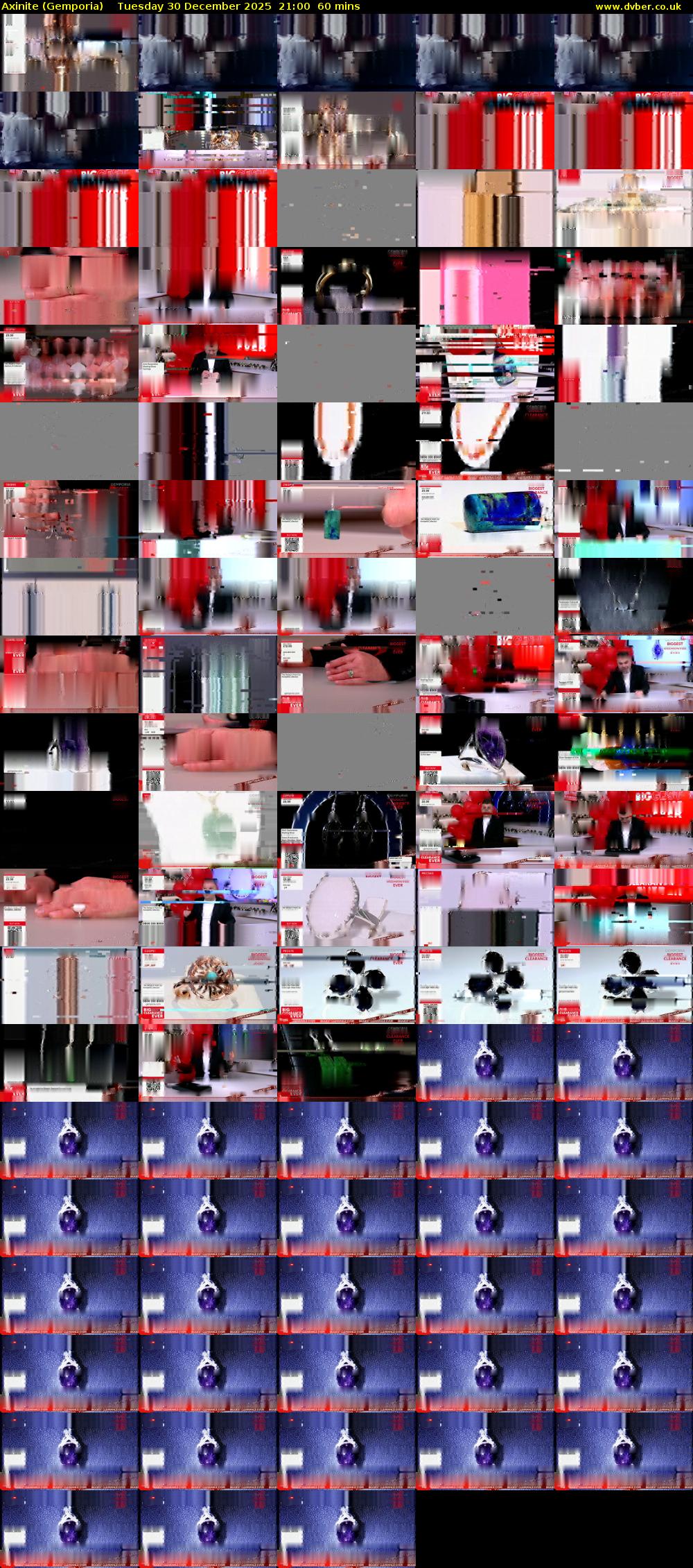 Axinite (Gemporia) Tuesday 30 December 2025 21:00 - 22:00