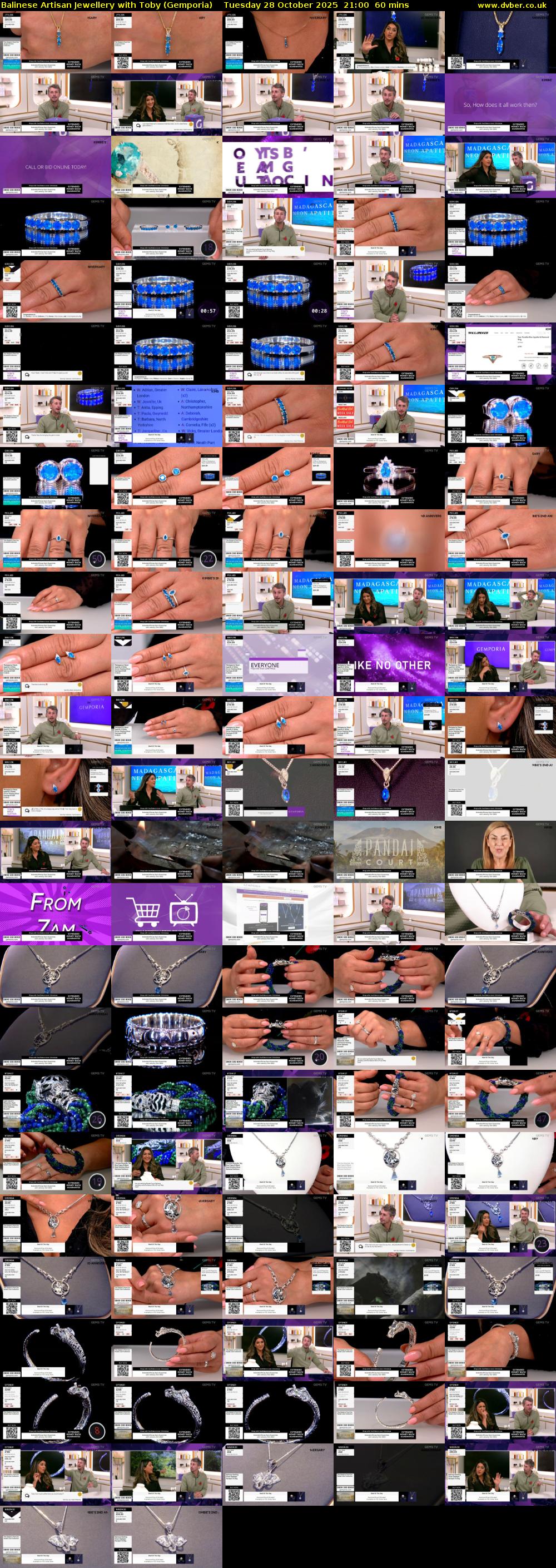 Balinese Artisan Jewellery with Toby (Gemporia) Tuesday 28 October 2025 21:00 - 22:00