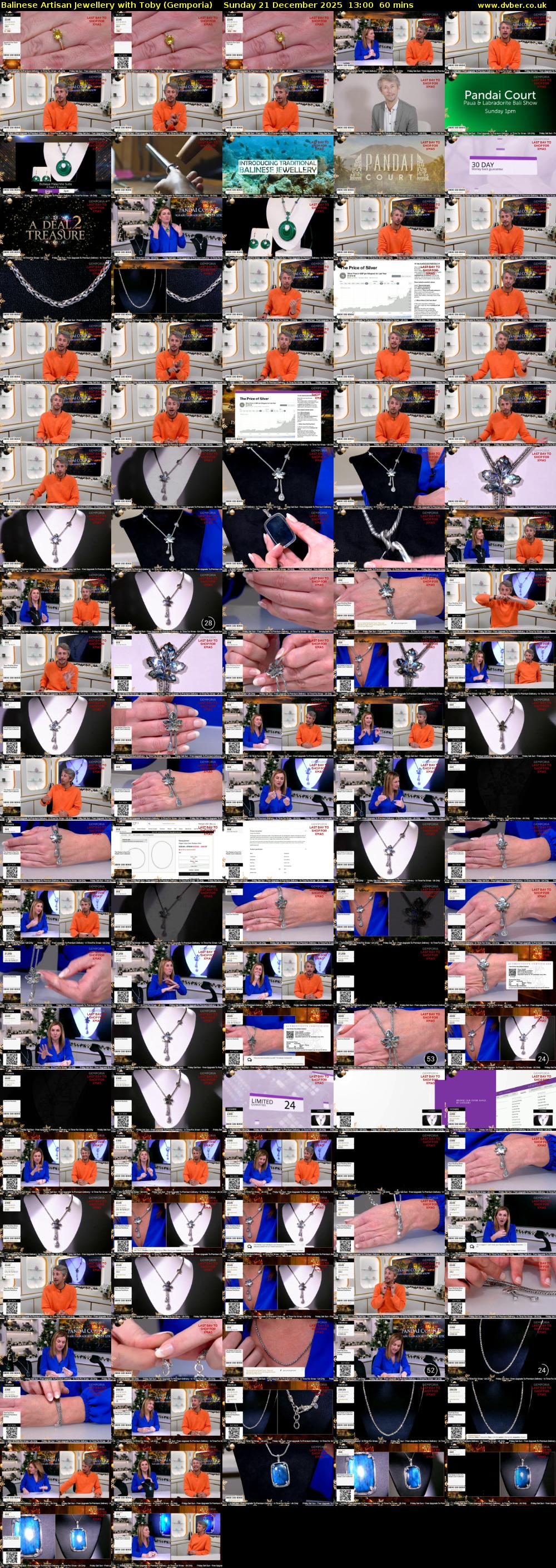 Balinese Artisan Jewellery with Toby (Gemporia) Sunday 21 December 2025 13:00 - 14:00