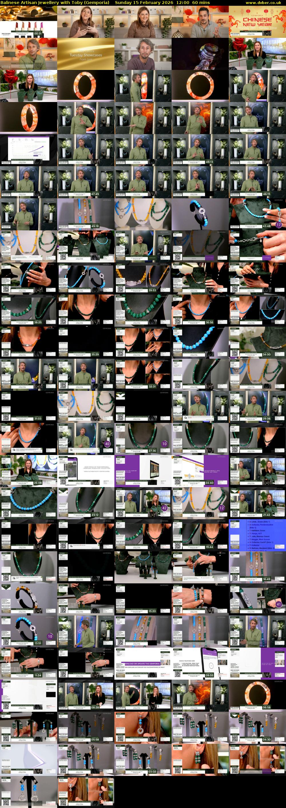 Balinese Artisan Jewellery with Toby (Gemporia) Sunday 15 February 2026 12:00 - 13:00