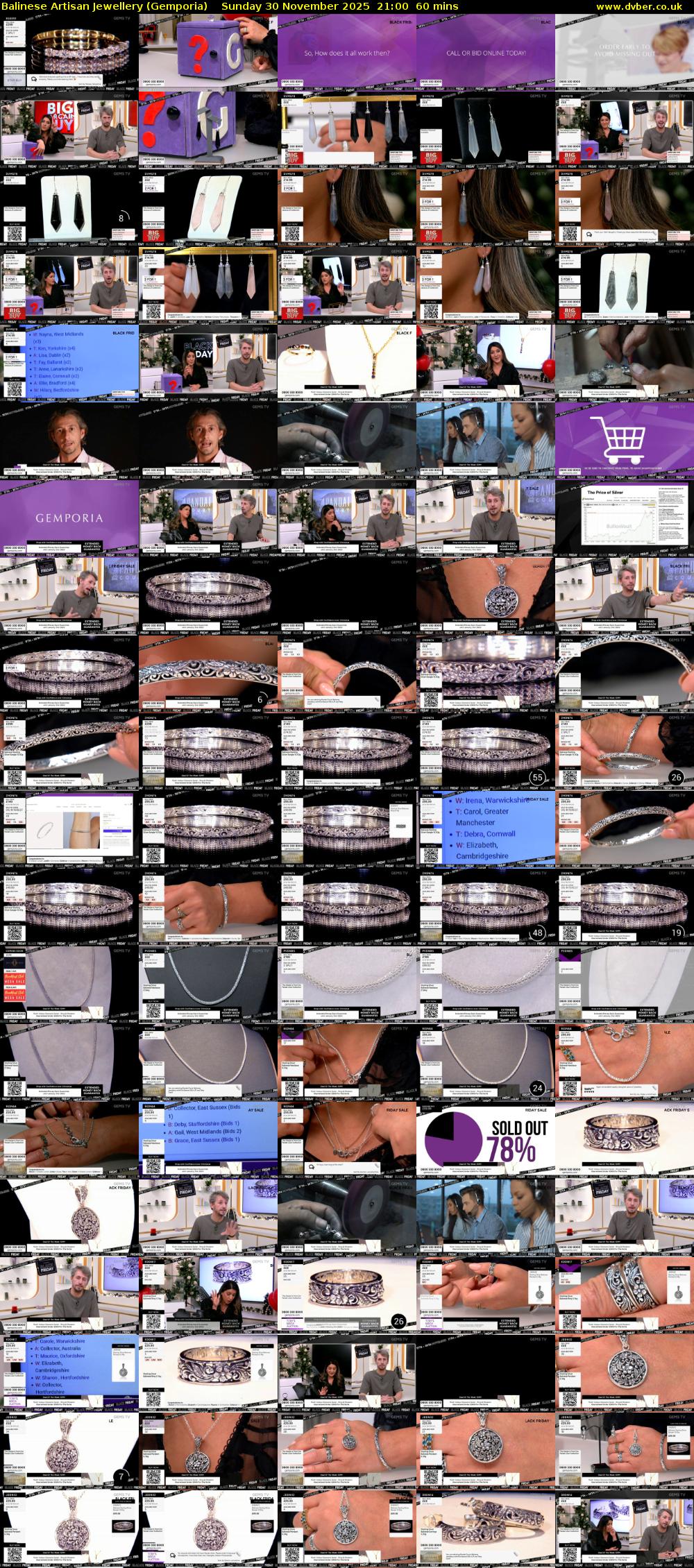 Balinese Artisan Jewellery (Gemporia) Sunday 30 November 2025 21:00 - 22:00