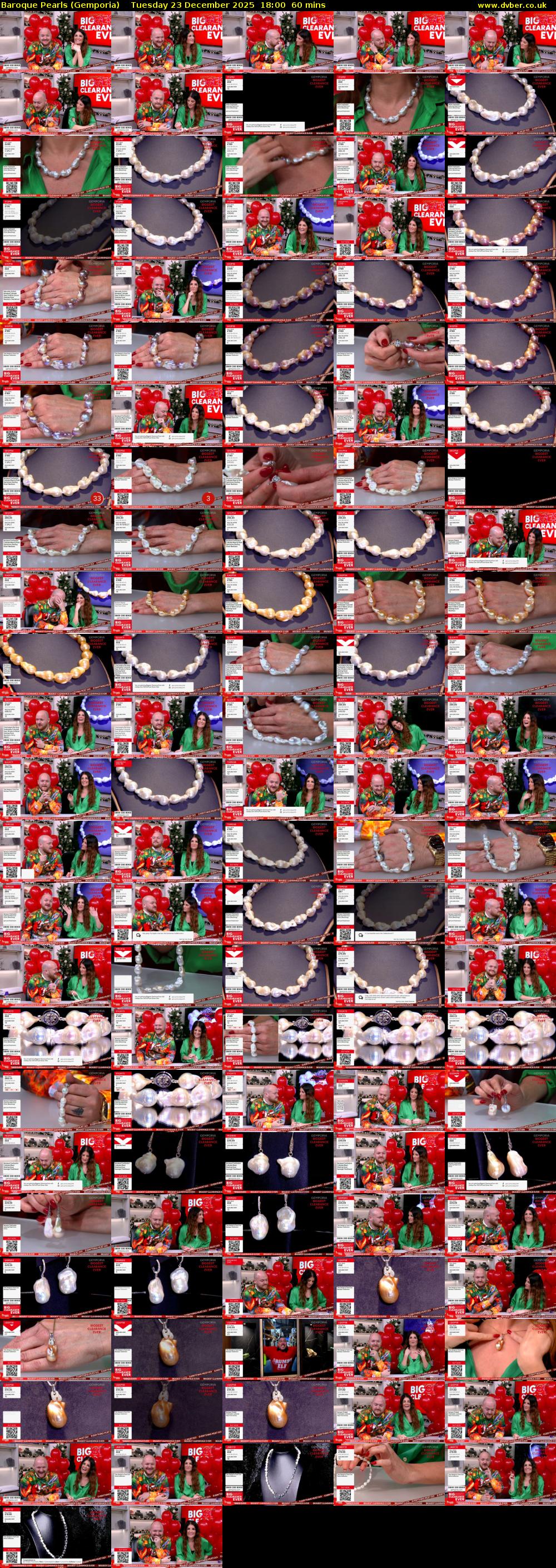 Baroque Pearls (Gemporia) Tuesday 23 December 2025 18:00 - 19:00