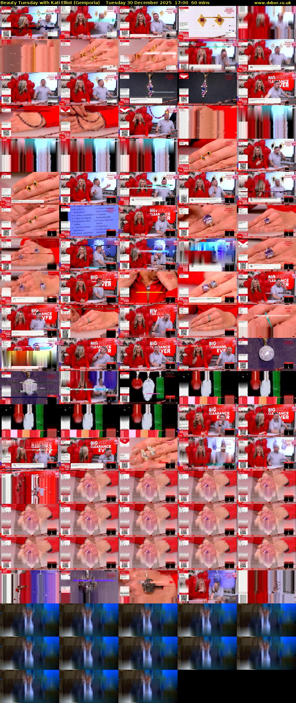 Beauty Tuesday with Kati Elliot (Gemporia) Tuesday 30 December 2025 17:00 - 18:00