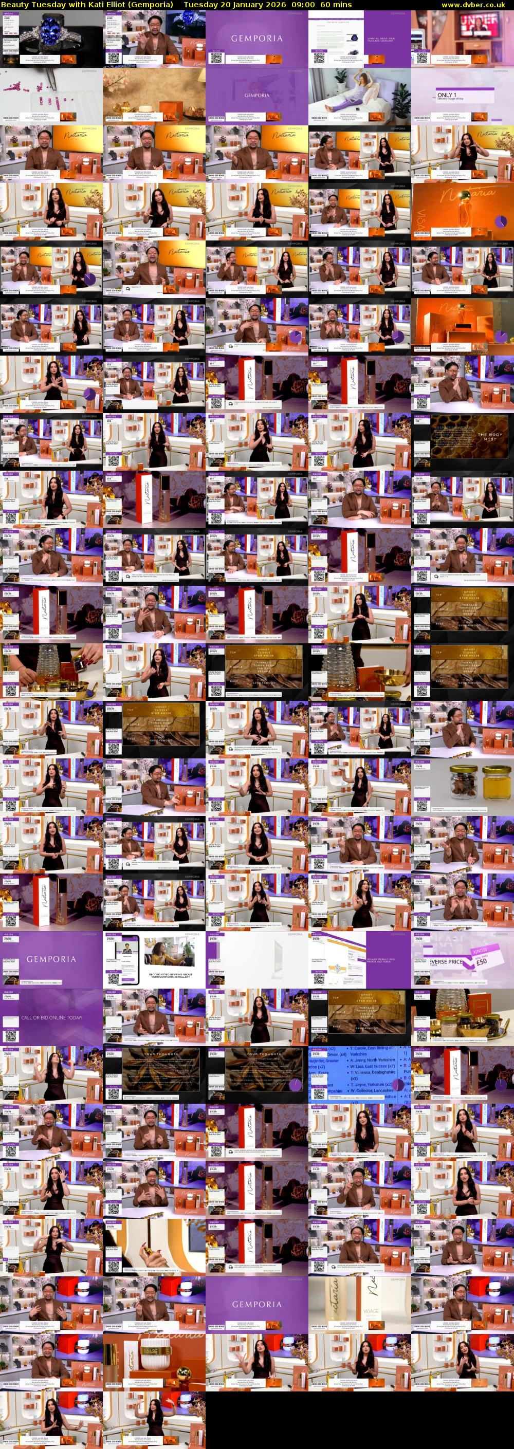 Beauty Tuesday with Kati Elliot (Gemporia) Tuesday 20 January 2026 09:00 - 10:00