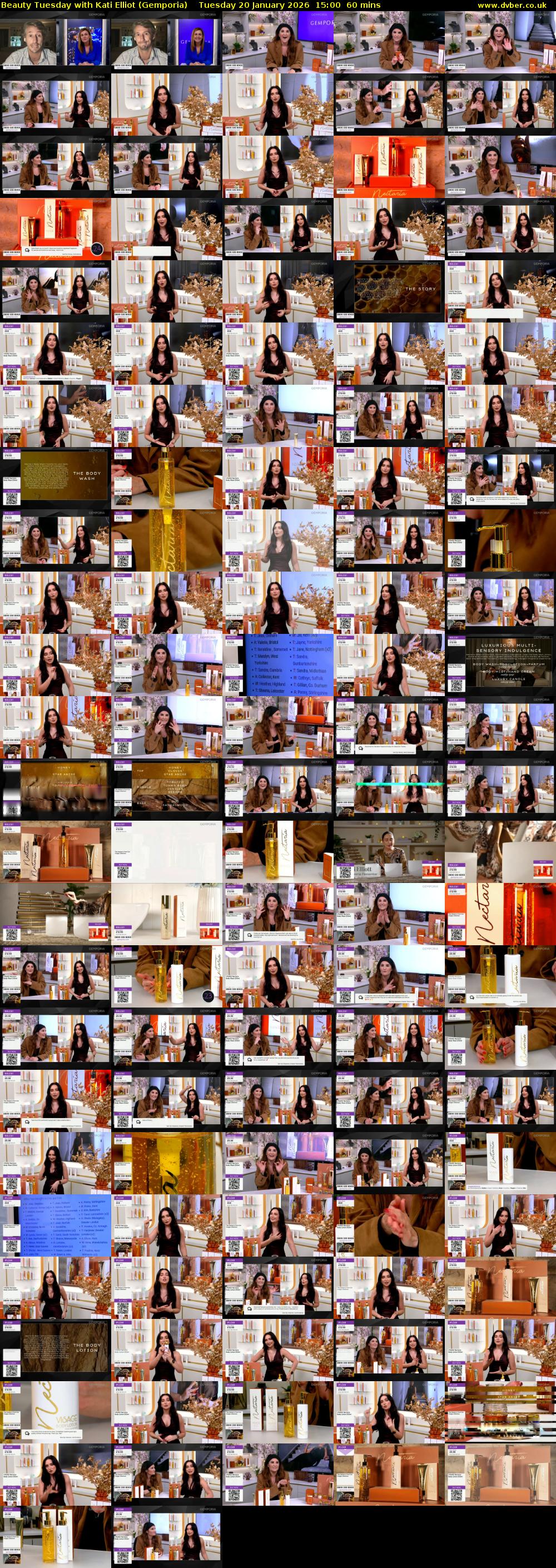 Beauty Tuesday with Kati Elliot (Gemporia) Tuesday 20 January 2026 15:00 - 16:00