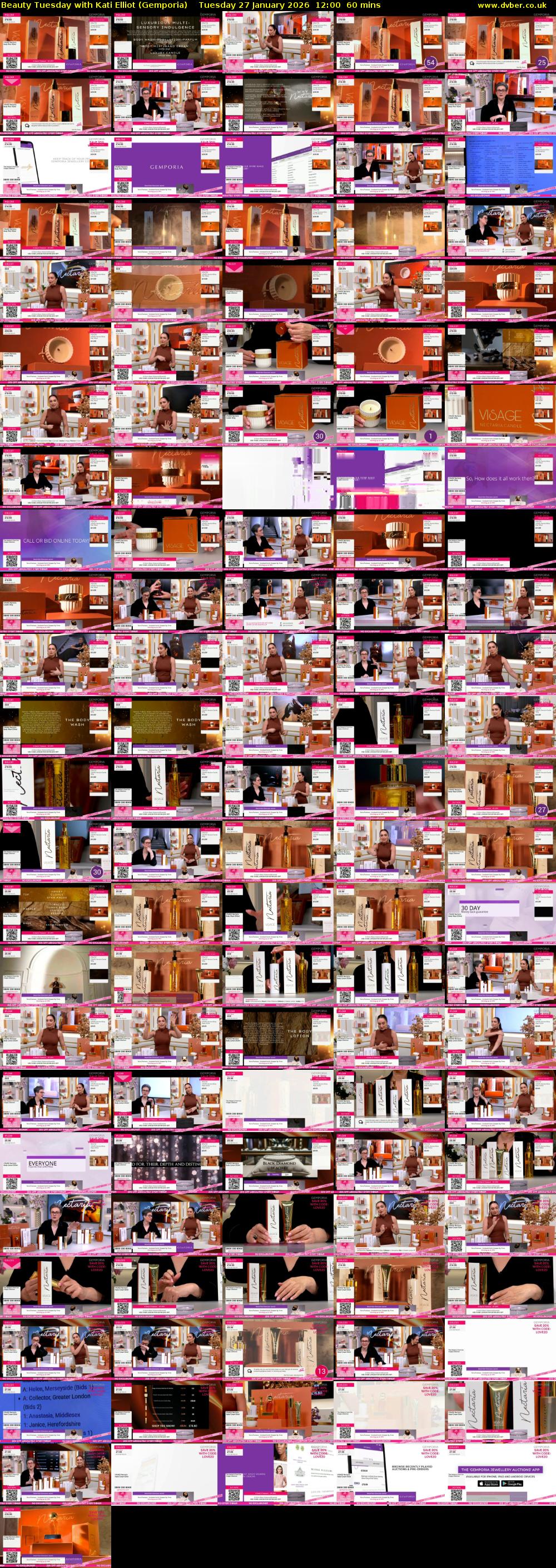 Beauty Tuesday with Kati Elliot (Gemporia) Tuesday 27 January 2026 12:00 - 13:00