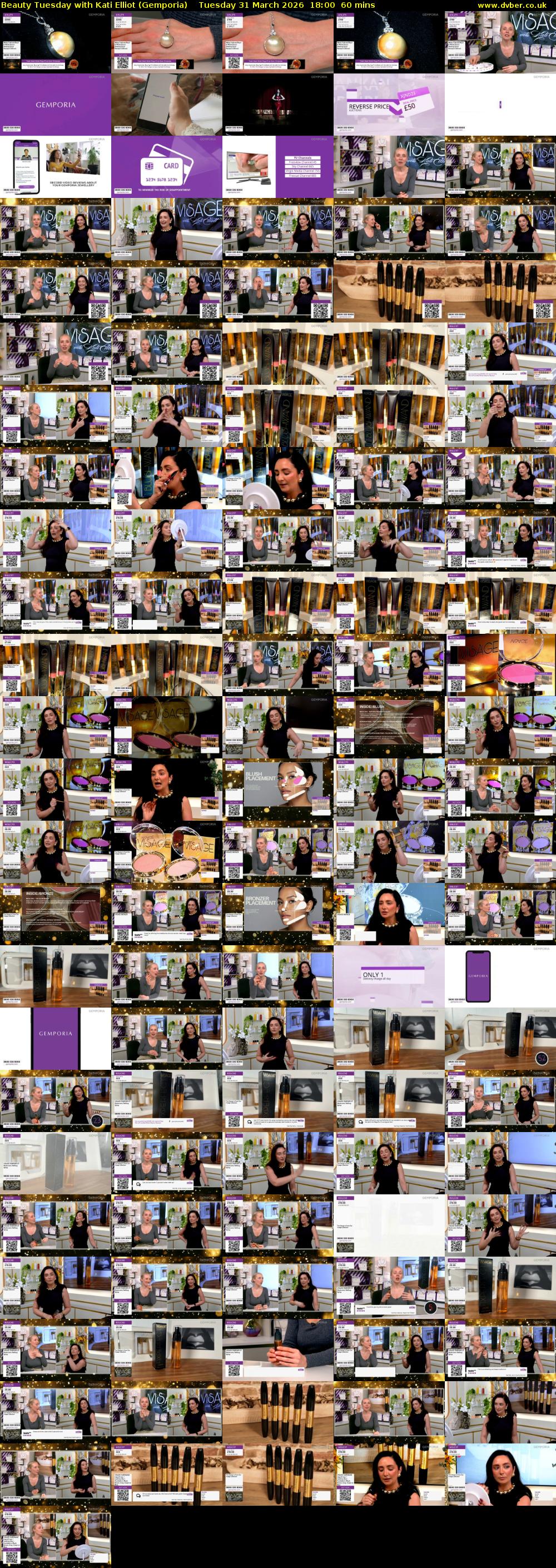 Beauty Tuesday with Kati Elliot (Gemporia) Tuesday 31 March 2026 18:00 - 19:00