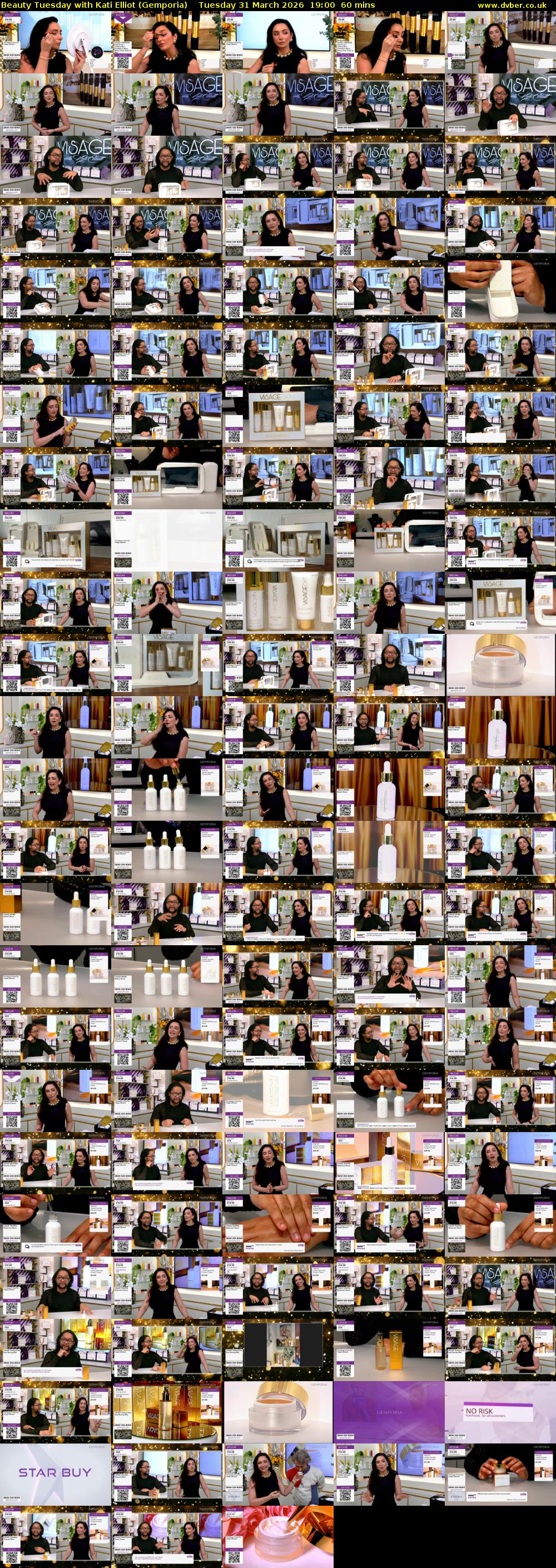 Beauty Tuesday with Kati Elliot (Gemporia) Tuesday 31 March 2026 19:00 - 20:00