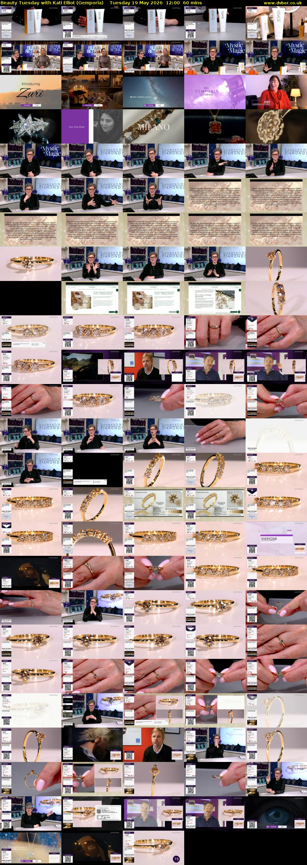 Beauty Tuesday with Kati Elliot (Gemporia) Tuesday 19 May 2026 12:00 - 13:00