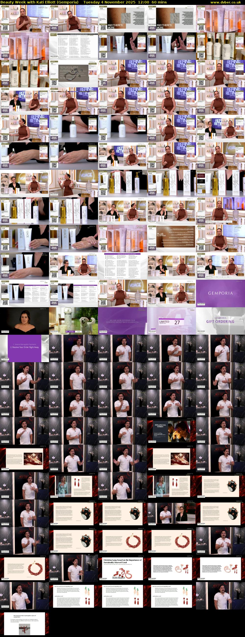 Beauty Week with Kati Elliott (Gemporia) Tuesday 4 November 2025 12:00 - 13:00