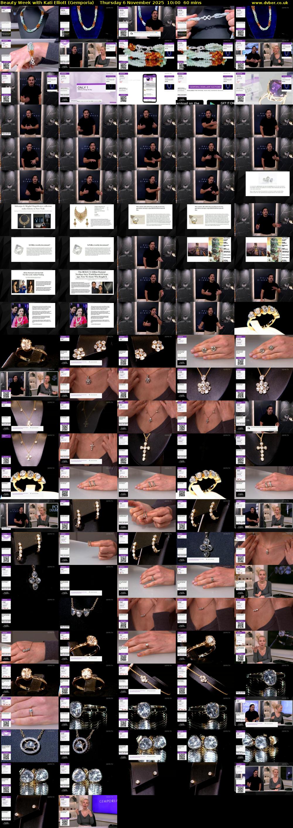 Beauty Week with Kati Elliott (Gemporia) Thursday 6 November 2025 10:00 - 11:00