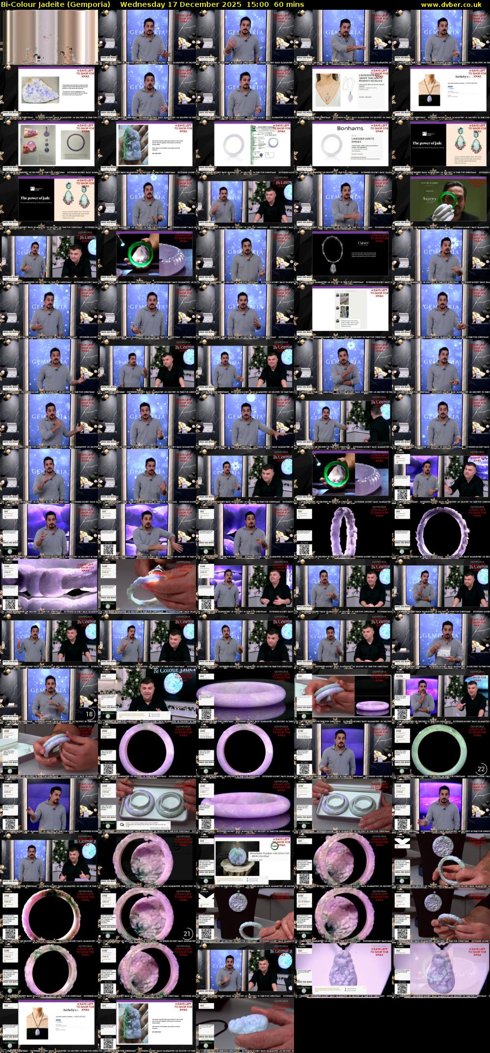 Bi-Colour Jadeite (Gemporia) Wednesday 17 December 2025 15:00 - 16:00