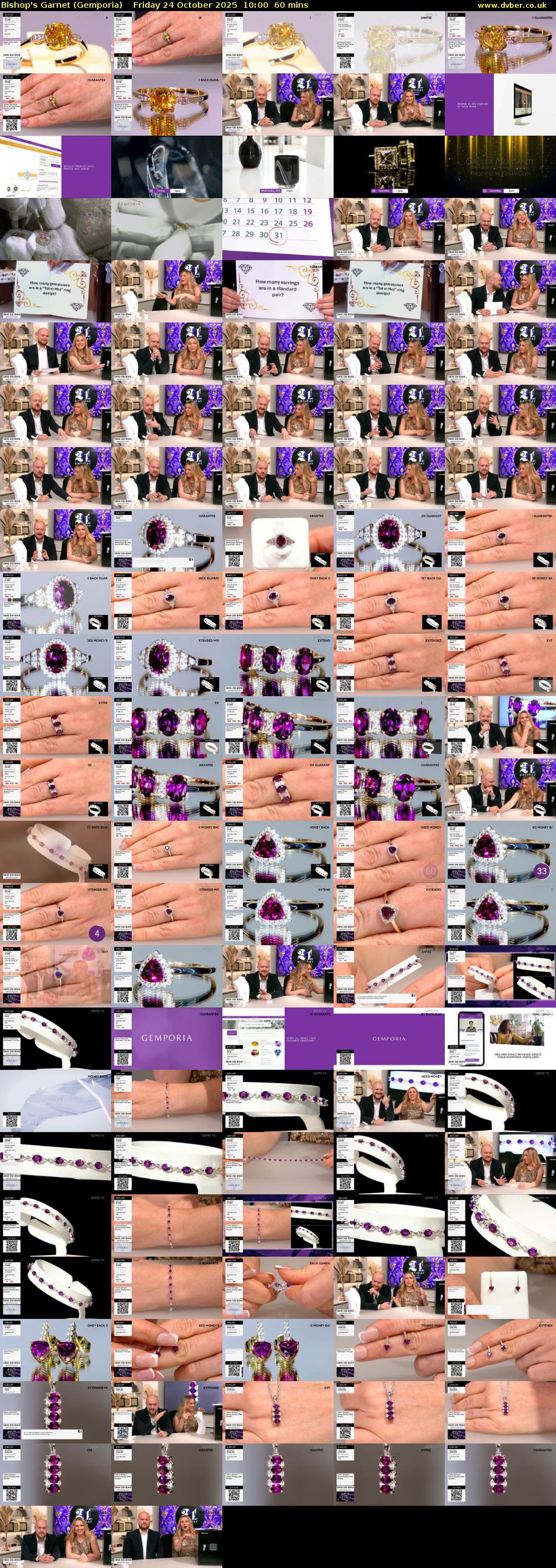 Bishop's Garnet (Gemporia) Friday 24 October 2025 10:00 - 11:00