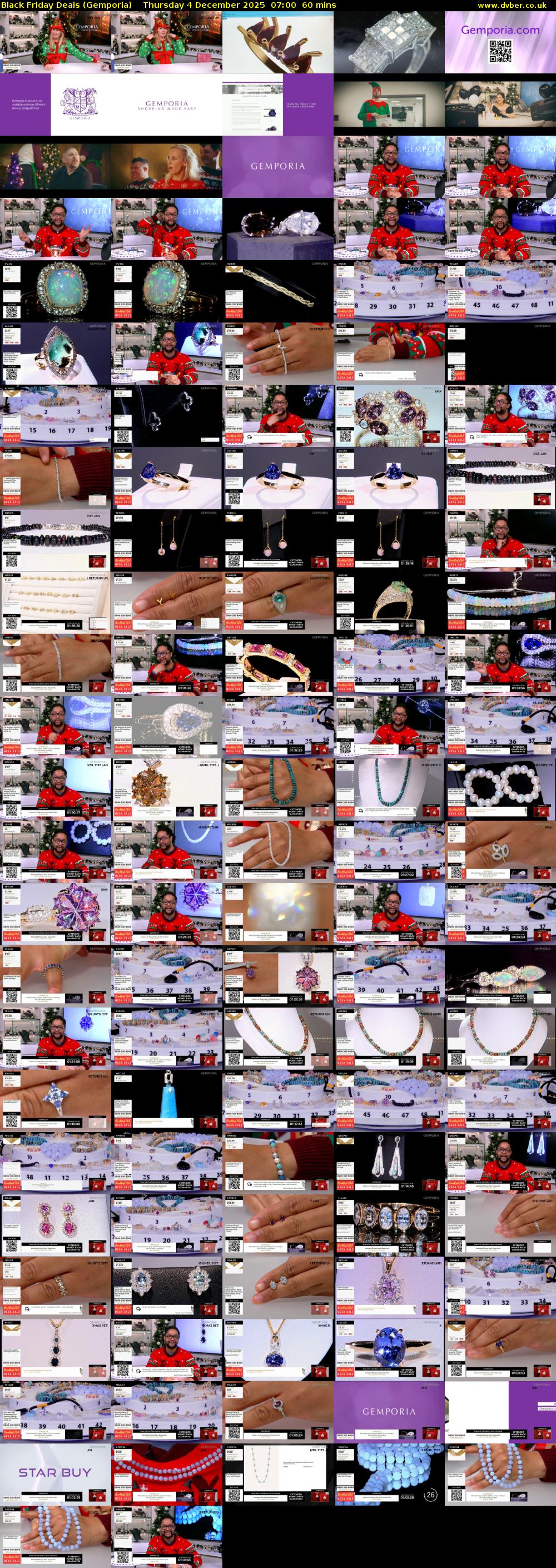 Black Friday Deals (Gemporia) Thursday 4 December 2025 07:00 - 08:00