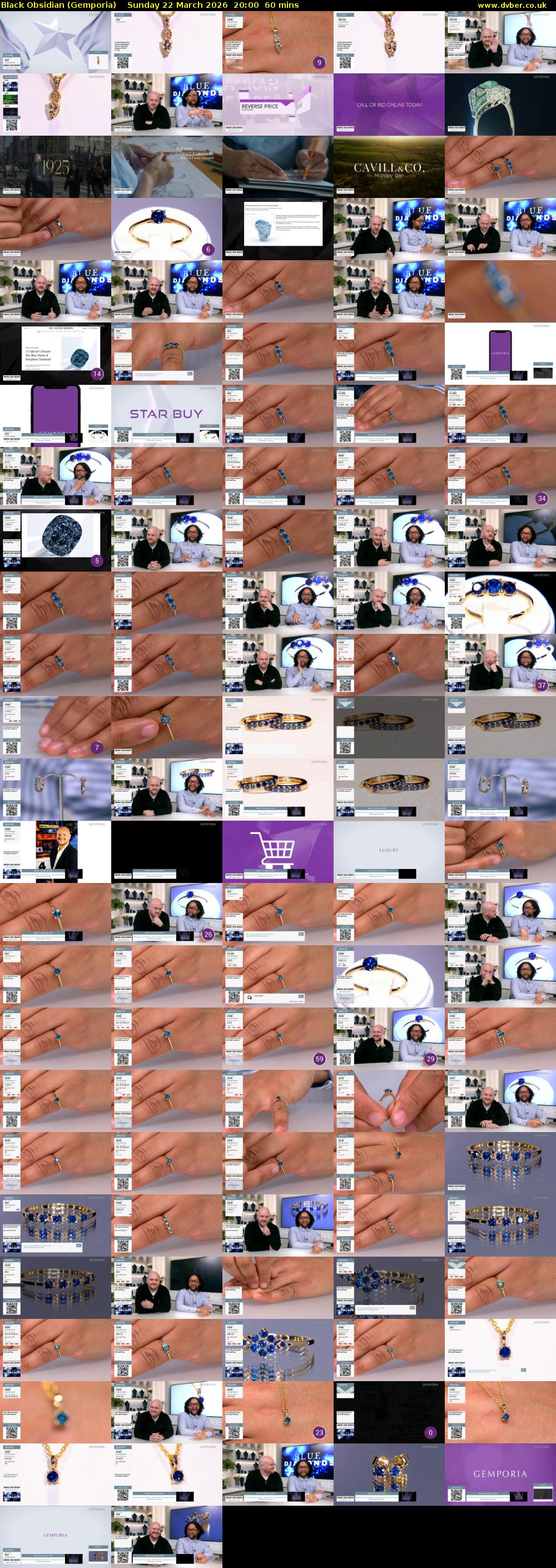 Black Obsidian (Gemporia) Sunday 22 March 2026 20:00 - 21:00