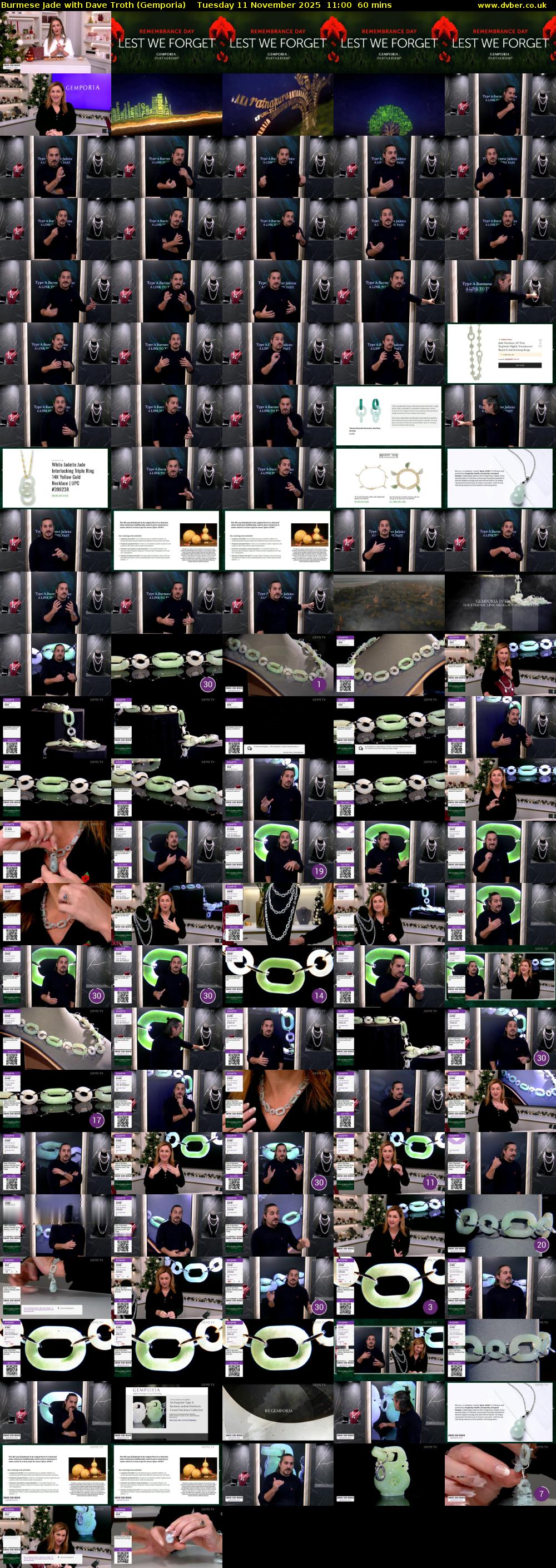 Burmese Jade with Dave Troth (Gemporia) Tuesday 11 November 2025 11:00 - 12:00