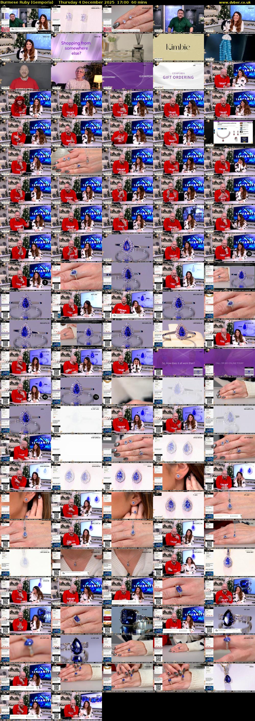 Burmese Ruby (Gemporia) Thursday 4 December 2025 17:00 - 18:00