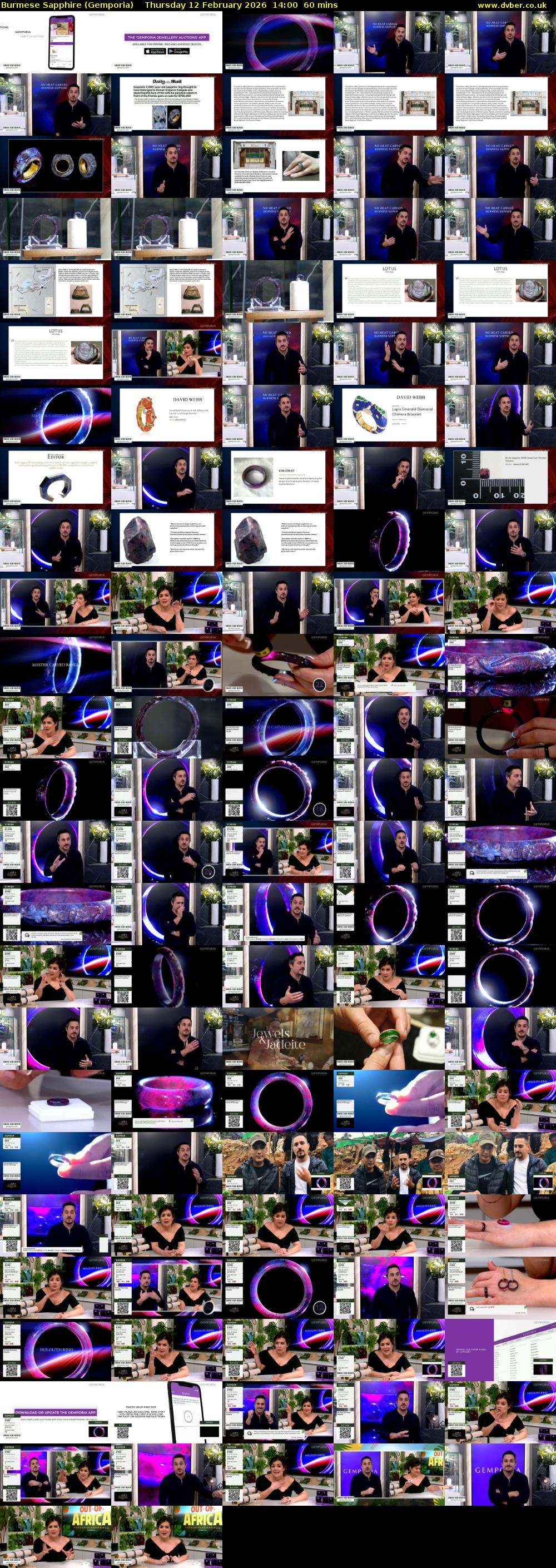 Burmese Sapphire (Gemporia) Thursday 12 February 2026 14:00 - 15:00