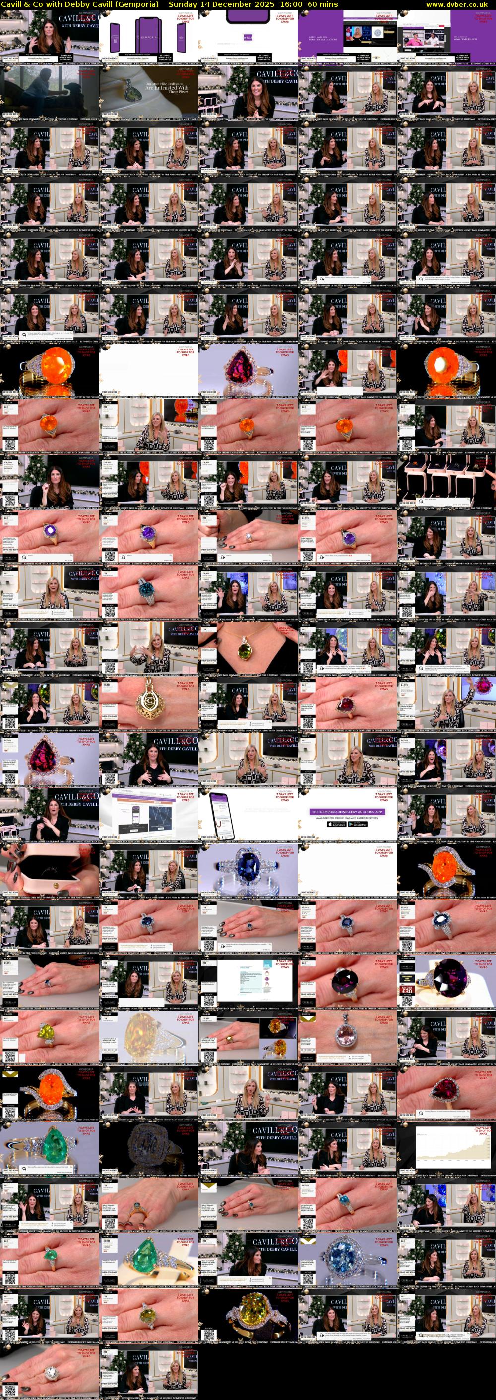 Cavill & Co with Debby Cavill (Gemporia) Sunday 14 December 2025 16:00 - 17:00