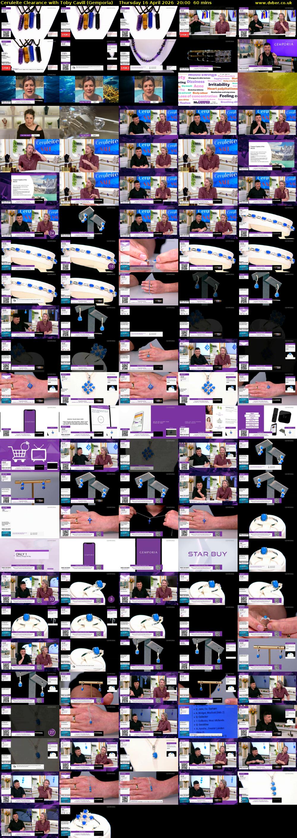 Ceruleite Clearance with Toby Cavill (Gemporia) Thursday 16 April 2026 20:00 - 21:00
