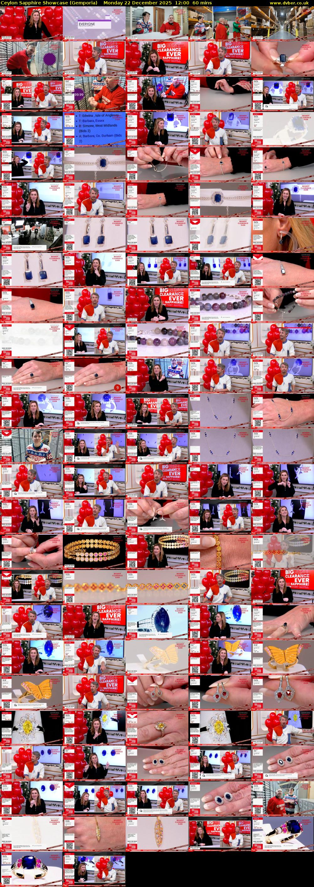 Ceylon Sapphire Showcase (Gemporia) Monday 22 December 2025 12:00 - 13:00