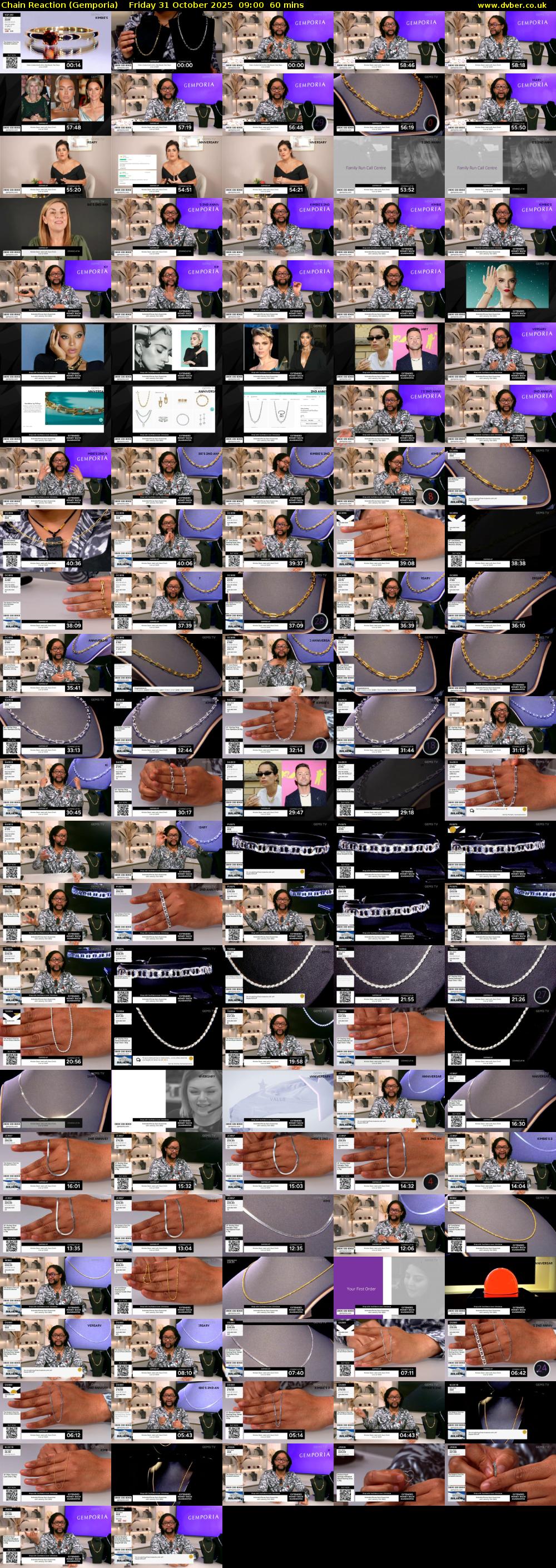 Chain Reaction (Gemporia) Friday 31 October 2025 09:00 - 10:00