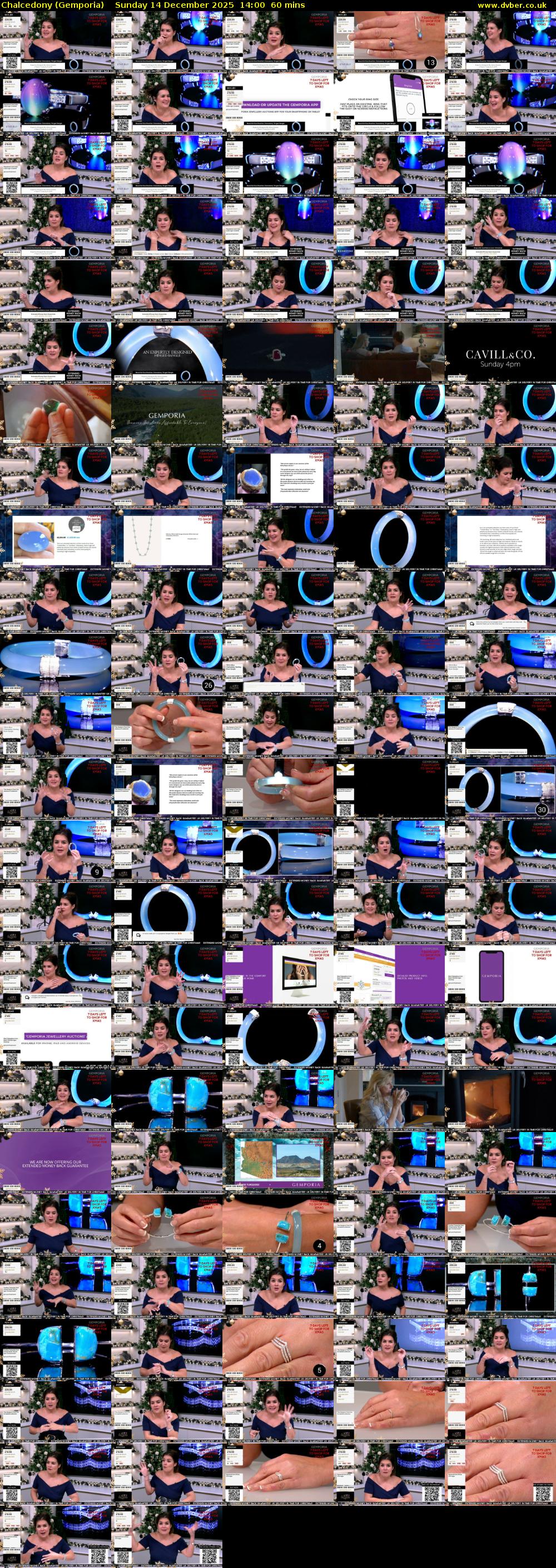 Chalcedony (Gemporia) Sunday 14 December 2025 14:00 - 15:00